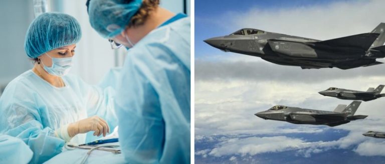 Doctors and F-35s