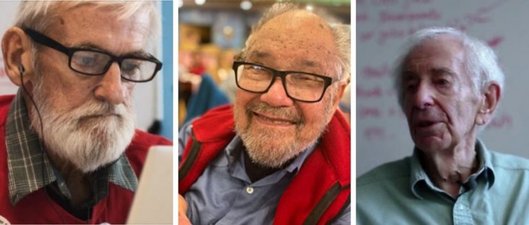 Al Johnson, Aron Bernstein, and Ed Furshpan