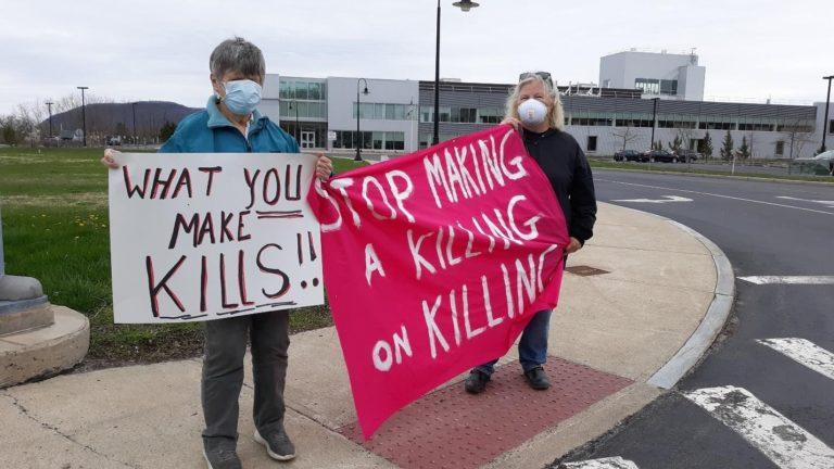 L3Harris Protest April 2020