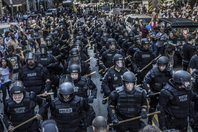 Militarized Boston Police