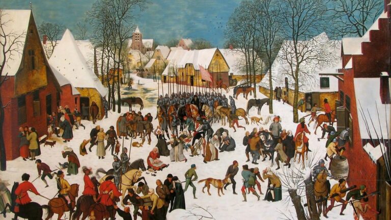 Massacre of the Innocents by Breughel the Elder