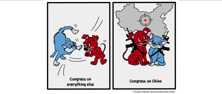 Congress and China. Cartoon by Andrew Flaherty/MAPA