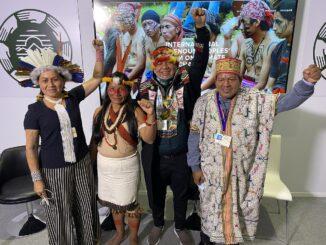 Indigenous activists demanded a Just Transition at the COP26 conference in Glasgow, Oct 31- Nov 13, 2021.