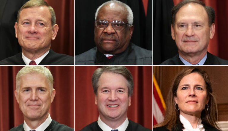 Six Conservative Supreme Court Justices.