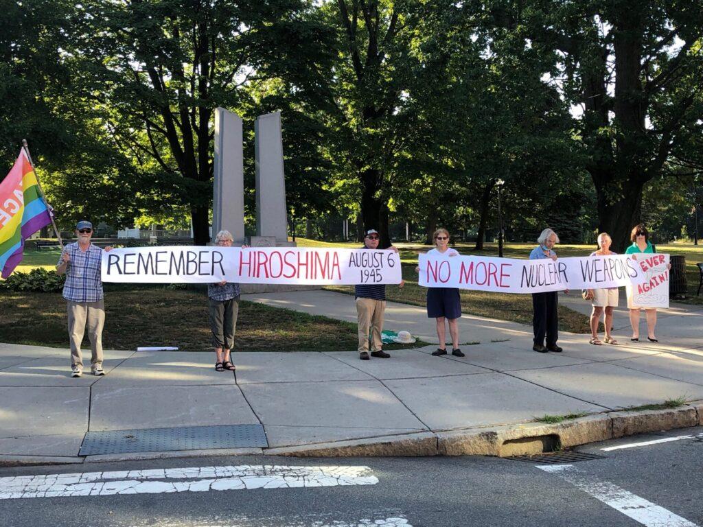 Waltham Hiroshima/ Nagasaki Vigil, August 2022