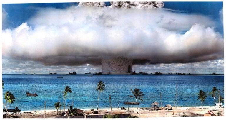 Baker nuclear test, Bikini atoll, 1946