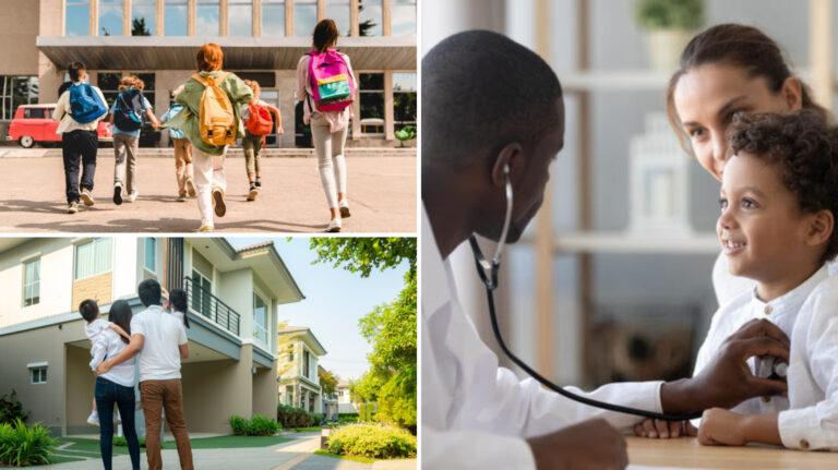 Public education, housing, and healthcare are key elements of a peace economy