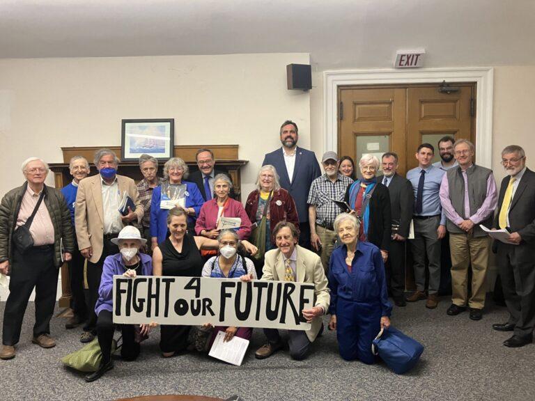 Nuclear disarmament advocates gathered at the State House May 24 for a lobby day in support of three bills. MAPA photo/ Cole Harrison