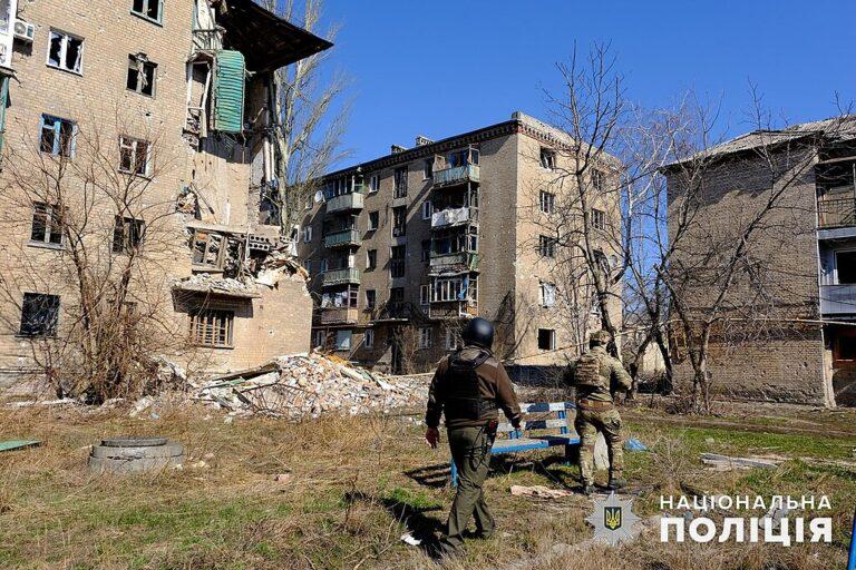 Chasiv Yar (Donetsk region of Ukraine), March 30, 2024. The town was captured by Russia on January 29, 2025. Photo: National Police of Ukraine.