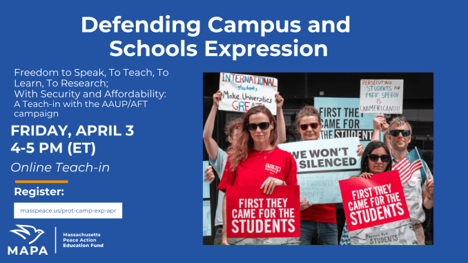 Defending Campus and Schools Expression