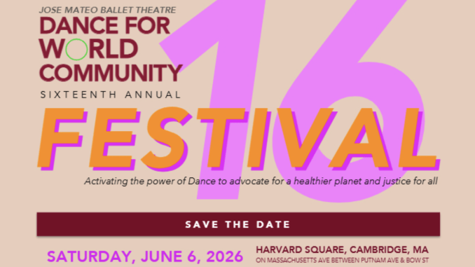 Dance For World Community Festival