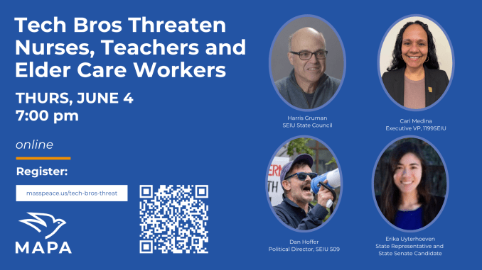 Tech Bros Threaten Nurses, Teachers and Elder Care Workers