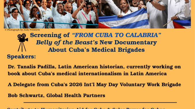 From U.S. Sanctions to Medical Solidarity: Standing with Cuba