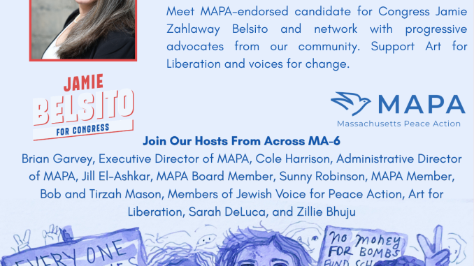 Jamie Belsito: Peace Advocates Meet & Greet