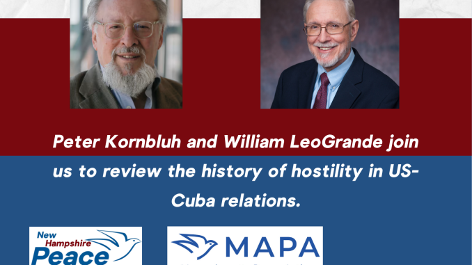 U.S. Policy of Regime Change in Cuba
