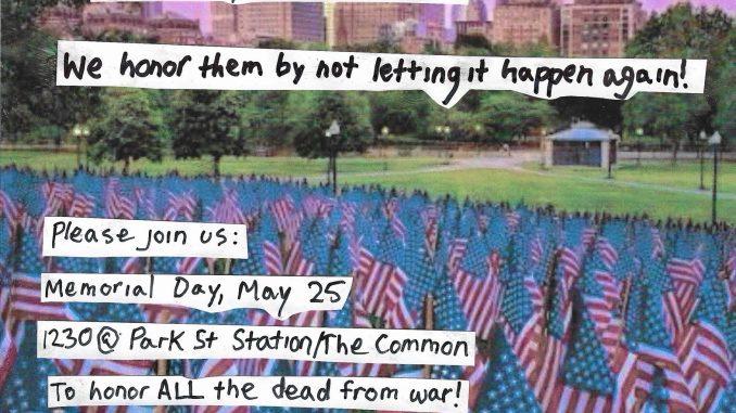 Antiwar Memorial Day Observance