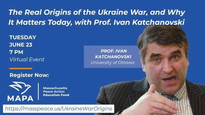 The Real Origins of the Ukraine War, and Why It Matters Today: with Prof. Ivan Katchanovski