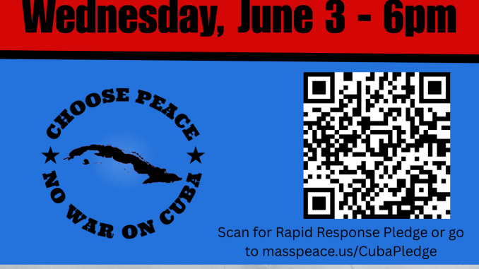 Hands Off Cuba - Join the National Day of Action for Cuba