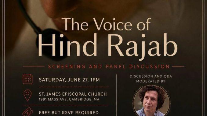 The Voice of Hind Rajab