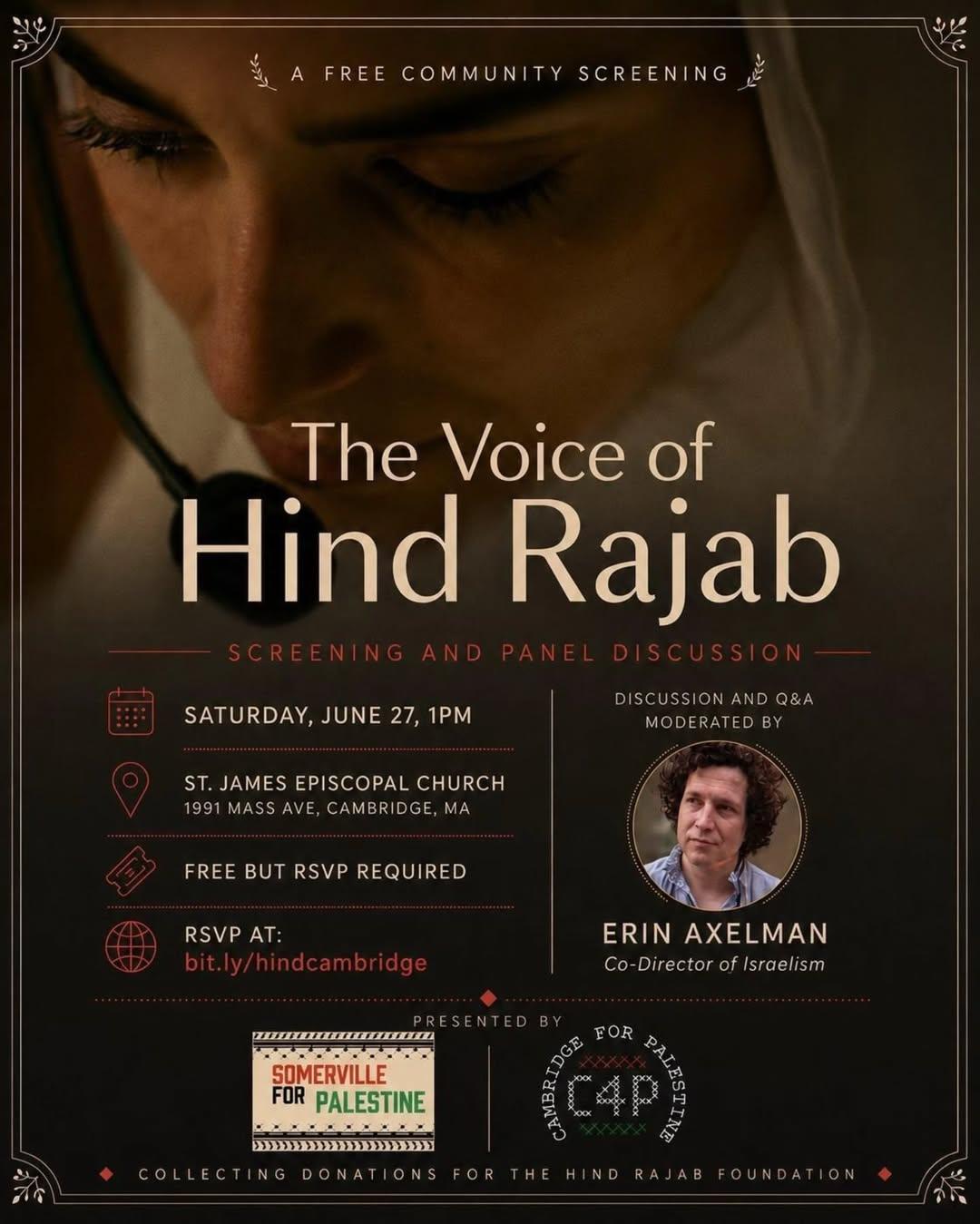 The Voice of Hind Rajab